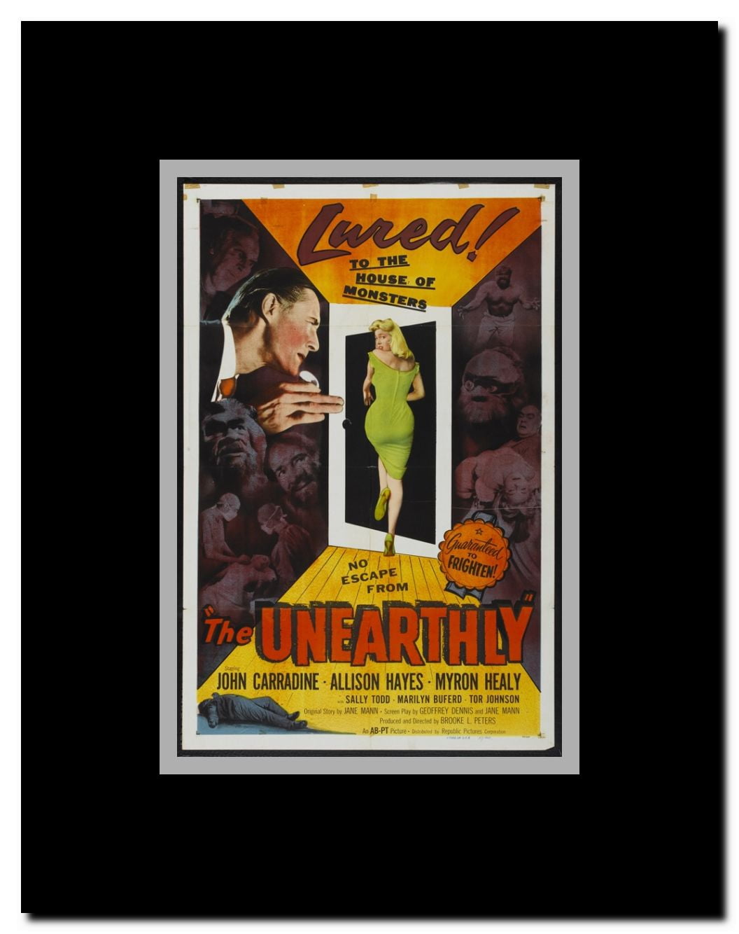 The Unearthly Framed Movie Poster