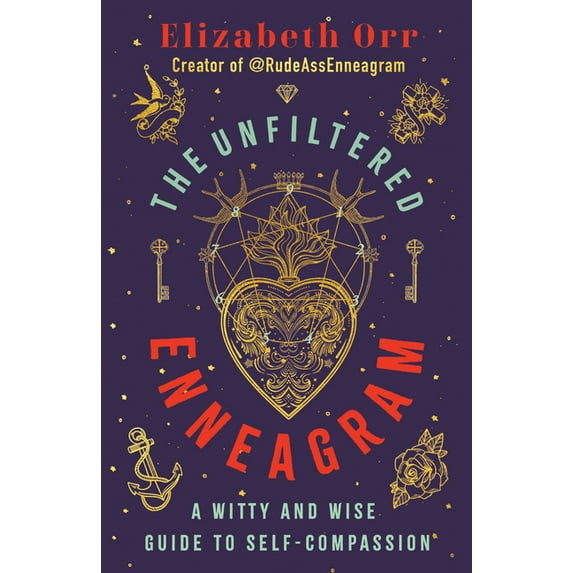 The Unfiltered Enneagram: A Witty and Wise Guide to Self-Compassion, (Paperback)