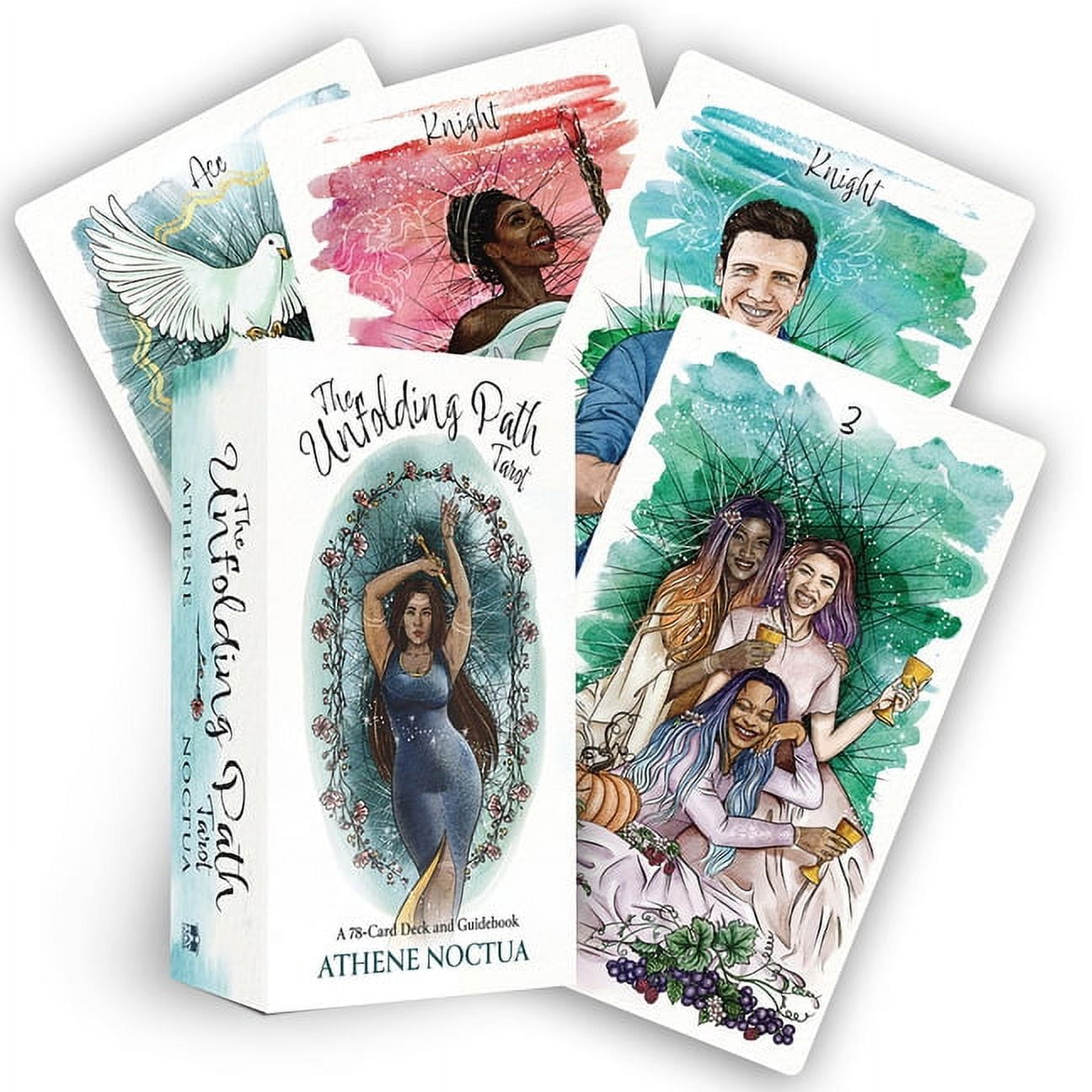 The Unfolding Path Tarot: A 78-Card Deck and Guidebook by Athene Noctua (1st Edition, Box Set)