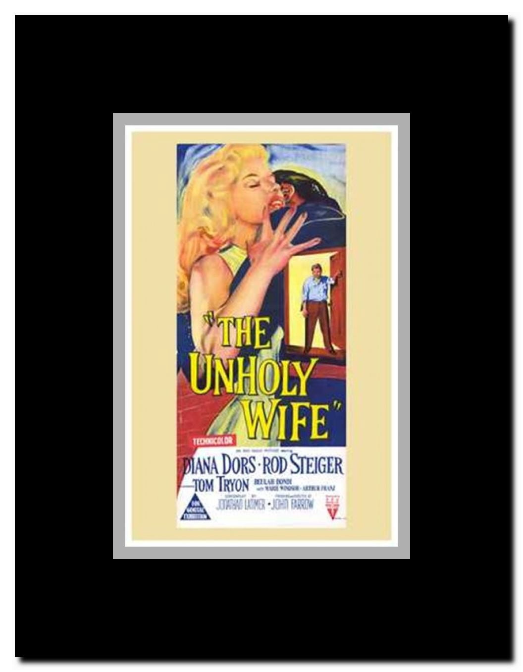 The Unholy Wife Framed Movie Poster