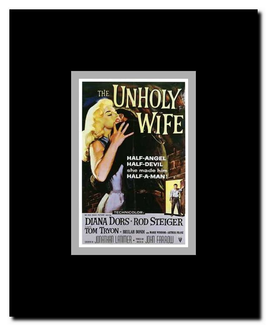 The Unholy Wife Framed Movie Poster