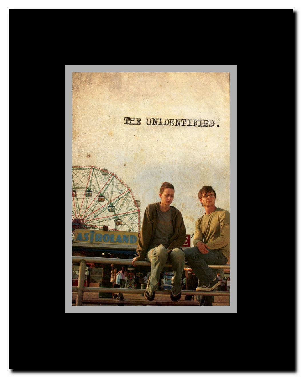 The Unidentified Framed Movie Poster