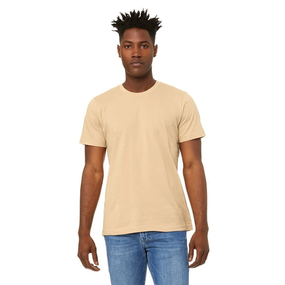 The Unisex Jersey T-Shirt - SAND DUNE - XS