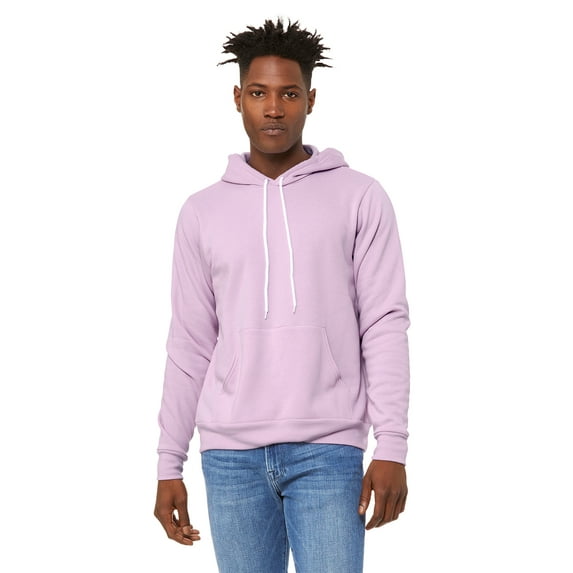 The Unisex Sponge Fleece Pullover Hooded Sweatshirt - LILAC - L