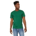 thumbnail image 1 of The Unisex Sueded T-Shirt - HTHR GRASS GRN - L, 1 of 1