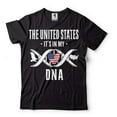 thumbnail image 1 of The United States It's In My DNA Shirt USA Shirt United States Patriotic Shirt American Gifts (XX-Large Black), 1 of 6