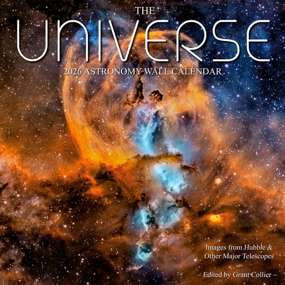 The Universe 2026 Astronomy Wall Calendar: Images from NASA's Hubble Space Telescope (12"x12")