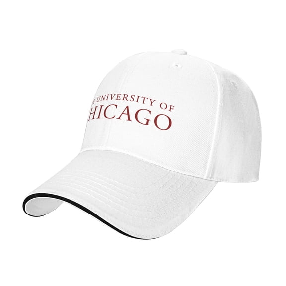 The University Of Chicago Casual Sandwich Baseball Cap Adjustable For Men For Women