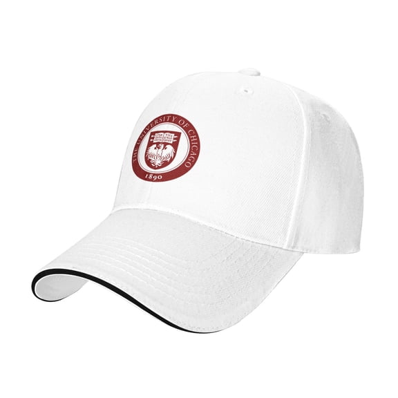 The University Of Chicago Casual Sandwich Baseball Cap Adjustable For Men For Women