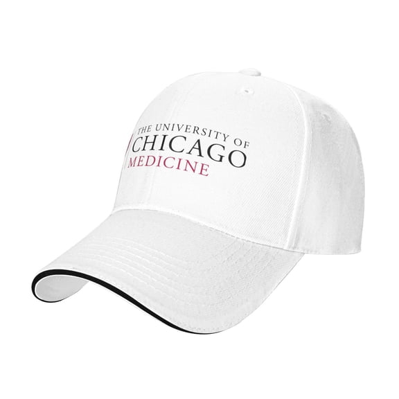 The University Of Chicago Casual Sandwich Baseball Cap Adjustable For Men For Women