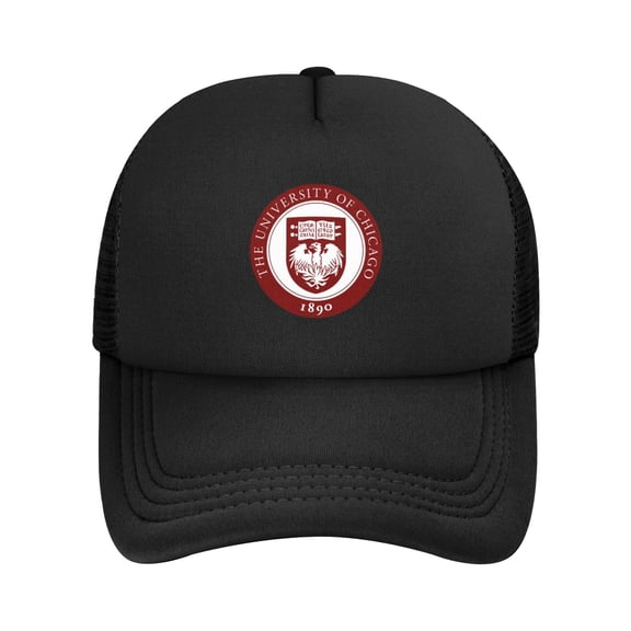 The University Of Chicago Solid Color Lightweight Adult Mesh Baseball Cap