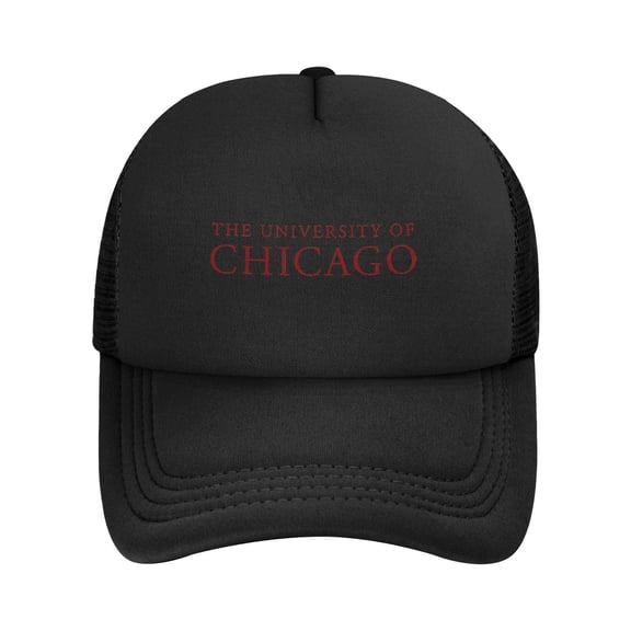 The University Of Chicago Solid Color Lightweight Adult Mesh Baseball Cap