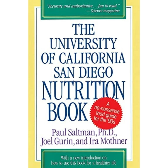 Pre-Owned The University of California San Diego Nutrition Book (Paperback) 0316769819 9780316769815