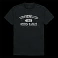 thumbnail image 1 of The University of Southern Mississippi Golden Eagles Distressed Arch College T-Shirt, Black - 2XL, 1 of 1