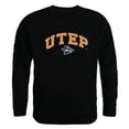 thumbnail image 1 of The University of Texas at El Paso Men Campus Crewneck Sweatshirt, Black - 2XL, 1 of 1