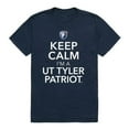 thumbnail image 1 of The University of Texas at Tyler Patriots Keep Calm T-Shirt, Navy - Large, 1 of 1
