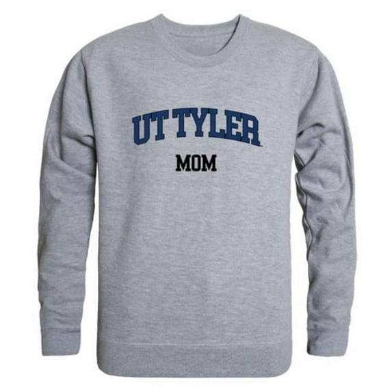 The University of Texas at Tyler Patriots Mom Crewneck Sweatshirt, Heather Grey - Medium