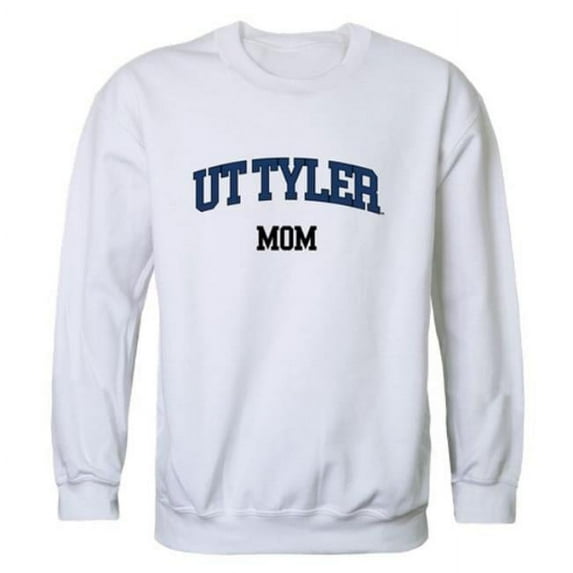 The University of Texas at Tyler Patriots Mom Crewneck Sweatshirt, White - Small