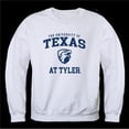 thumbnail image 1 of The University of Texas at Tyler Patriots Seal Crewneck Sweatshirt, White - Medium, 1 of 1
