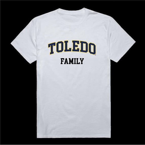 The University of Toledo Rockets Family T-Shirt, White - Small