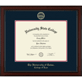 thumbnail image 1 of The University of Tulsa College of Law Diploma Frame, Document Size 14" x 11", 1 of 5