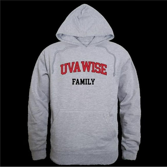The University of Virginias College at Wise Cavaliers Family Hoodie, Heather Grey - Small