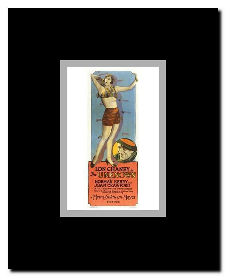 The Unknown Framed Movie Poster