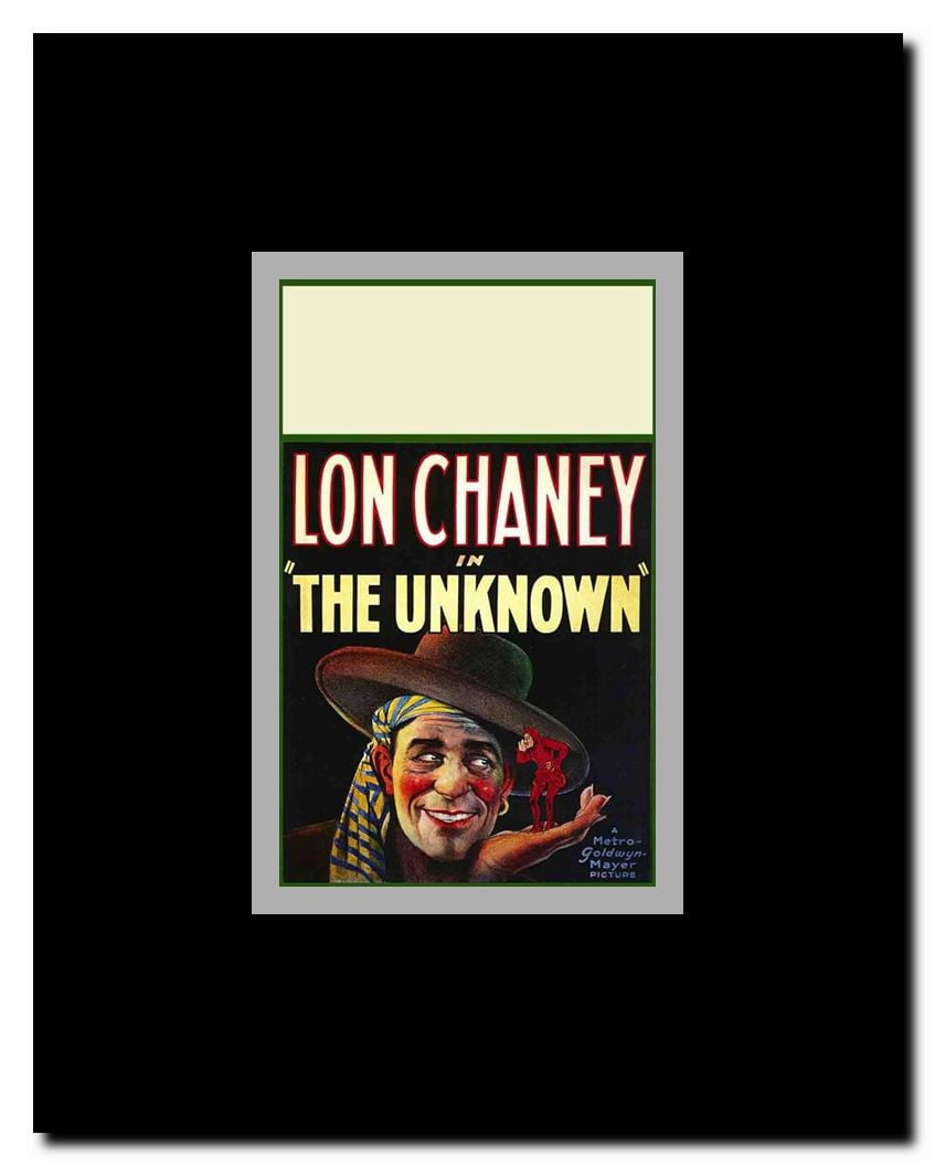 The Unknown Framed Movie Poster