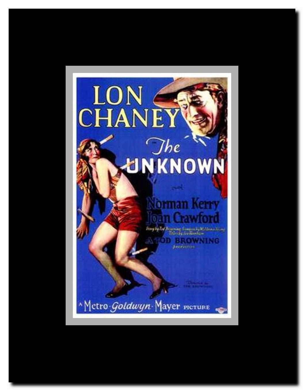 The Unknown Framed Movie Poster