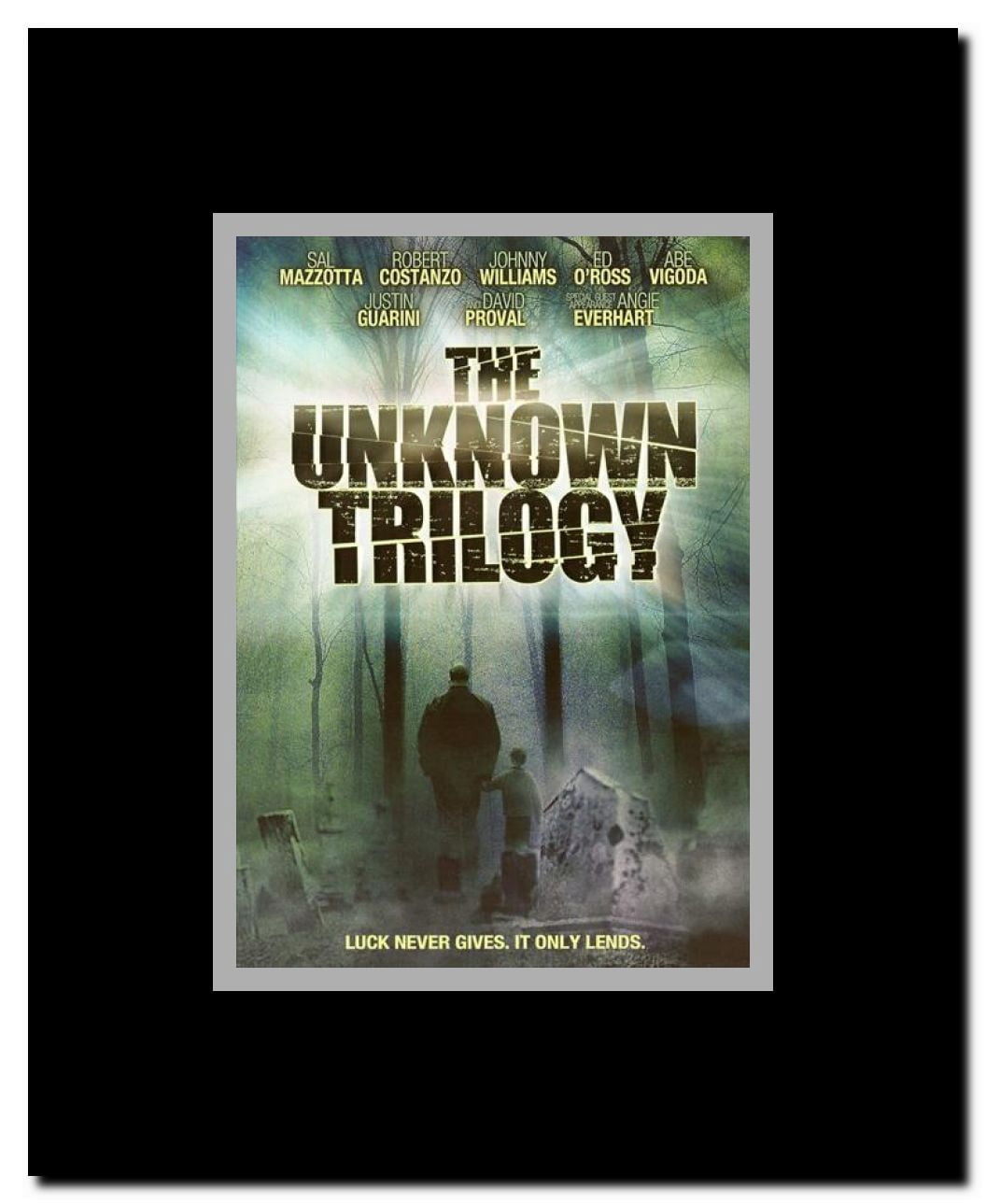 The Unknown Trilogy Framed Movie Poster