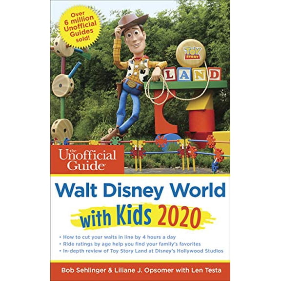 Pre-Owned The Unofficial Guide to Walt Disney World with Kids 2020 Unofficial Guides Paperback Bob Sehlinger, Liliane Opsomer, Len Testa