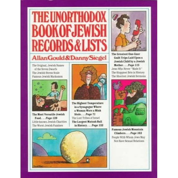 Pre-Owned The Unorthodox Book of Jewish Records & Lists (Paperback) 1888820047 9781888820041
