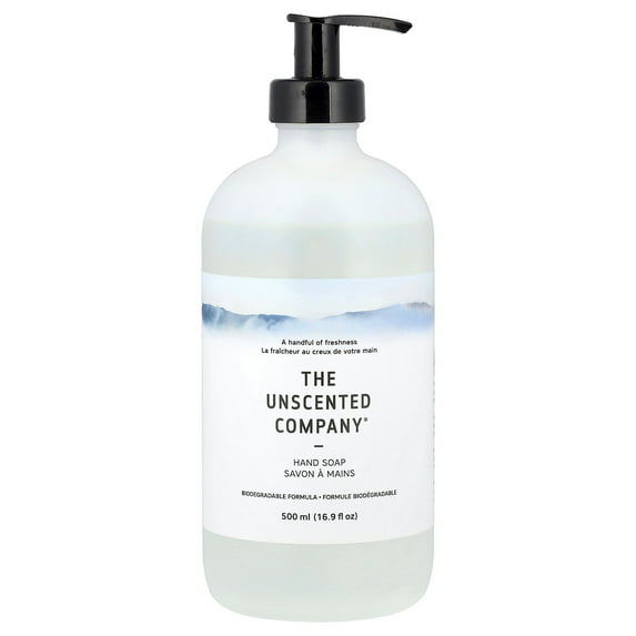 The Unscented Company Hand Soap, Fragrance Free, 16.9 fl oz (500 ml)