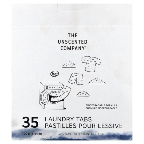 The Unscented Company Laundry Tabs, 35 CT