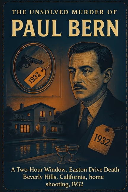 The Unsolved Murder of Paul Bern: A Two-Hour Window, Easton Drive Death, Beverly Hills, California, home shooting, 1932, (Paperback)