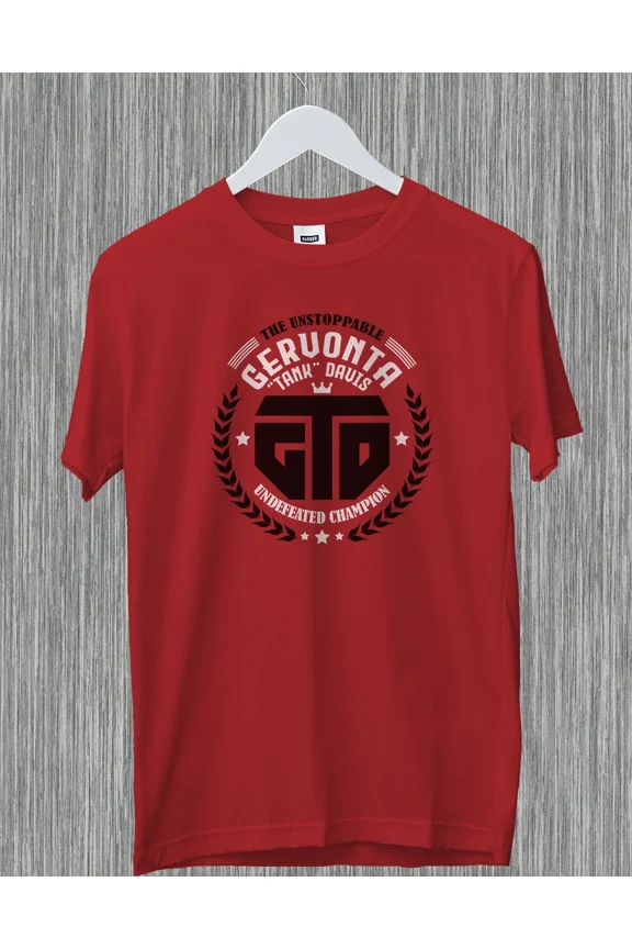 The Unstoppable Gervonta Tank Davis Undefeated Boxing Champion Boxer T-Shirt