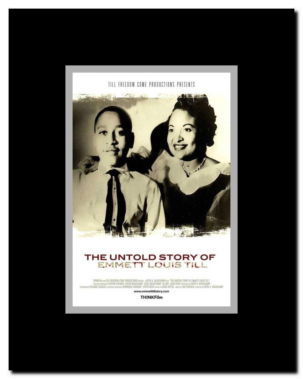 The Untold Story of Emmett Louis Till Framed Movie Poster