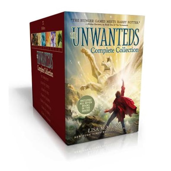 Pre-Owned The Unwanteds Complete Collection (Boxed Set): The Unwanteds; Island of Silence; Island of Fire; (Hardcover) by Lisa McMann