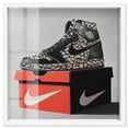 thumbnail image 1 of The Upmost Stylish Sneaker Shadowbox Print Sneaker Wall Art by Art Remedy, White Frame, 16 x 16, 1 of 6
