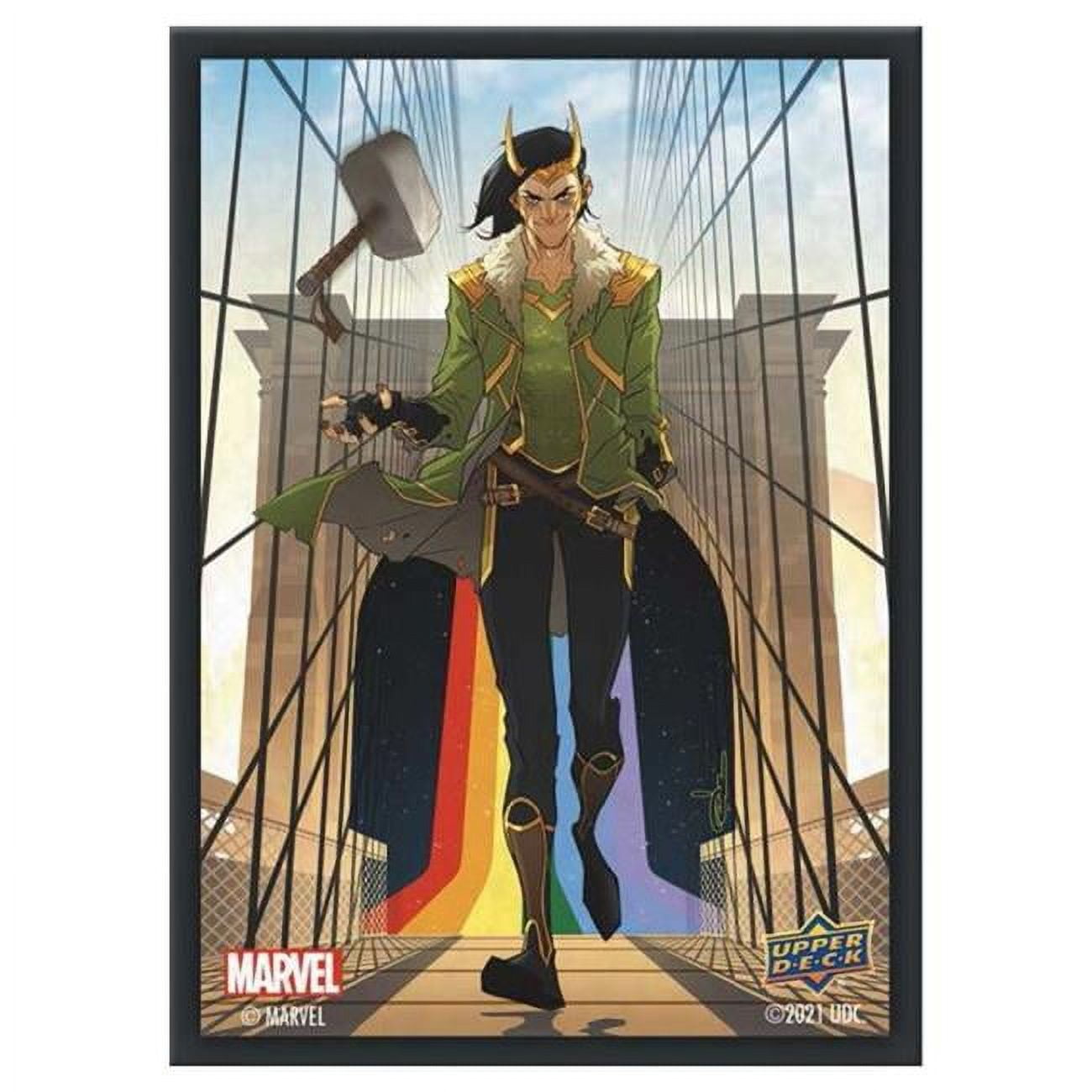 MARVEL LOKI ポストカード Marvel Sleeves: Loki (65) - Walmart.com
