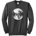 thumbnail image 1 of The Upside Down Mike Dustin Eleven and Will Full Moon Bike Ride Sweatshirt, 1 of 4