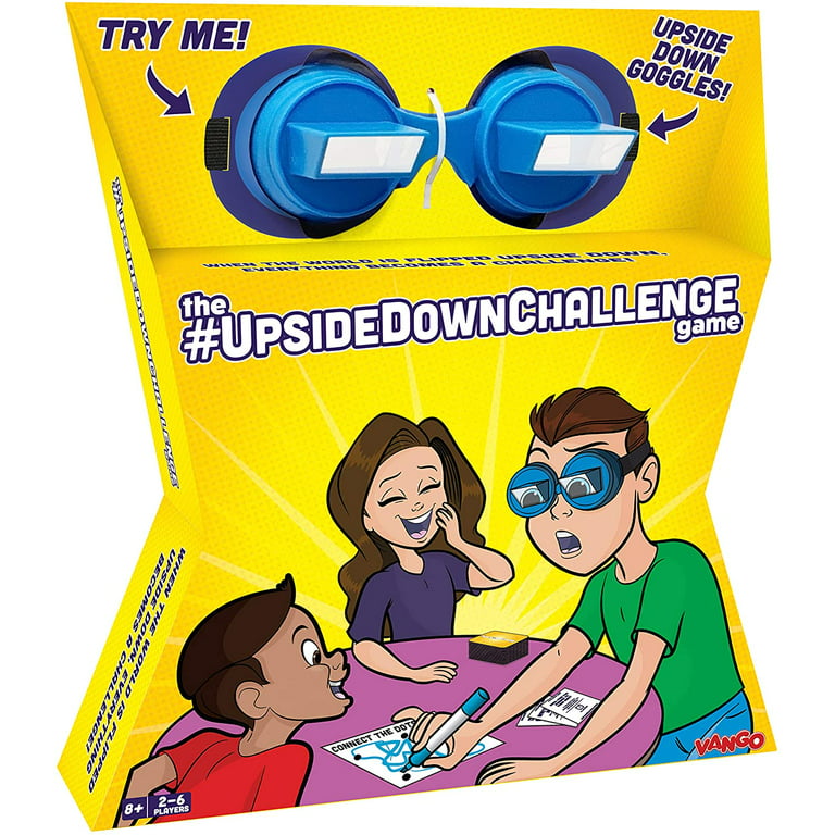 The #UpsideDownChallege Game, Hilarious Party Game for Kids and Family, 2+  Players. 