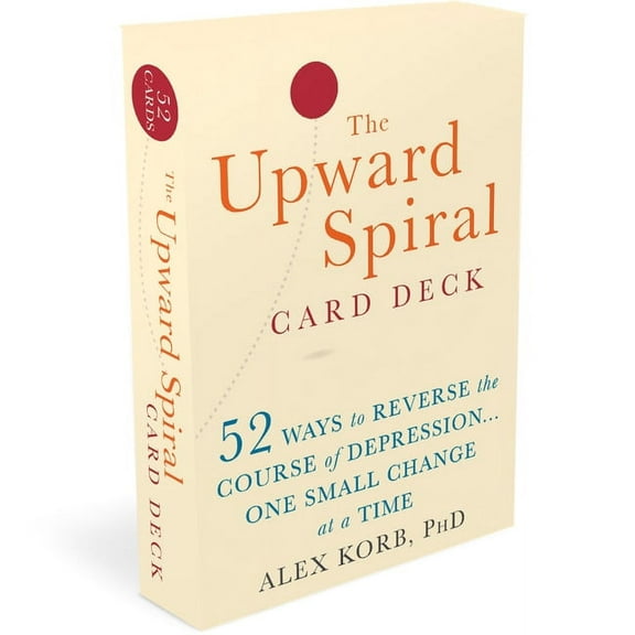 The Upward Spiral Card Deck : 52 Ways to Reverse the Course of Depression...One Small Change at a Time (Cards)