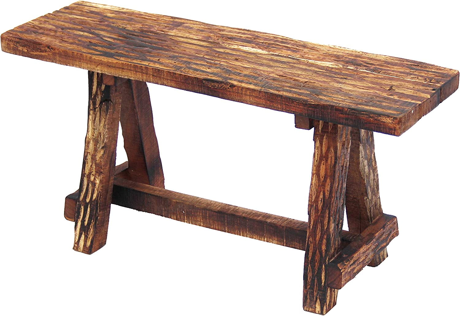 Cappuccino Brown Acacia Wood Garden Patio Bench