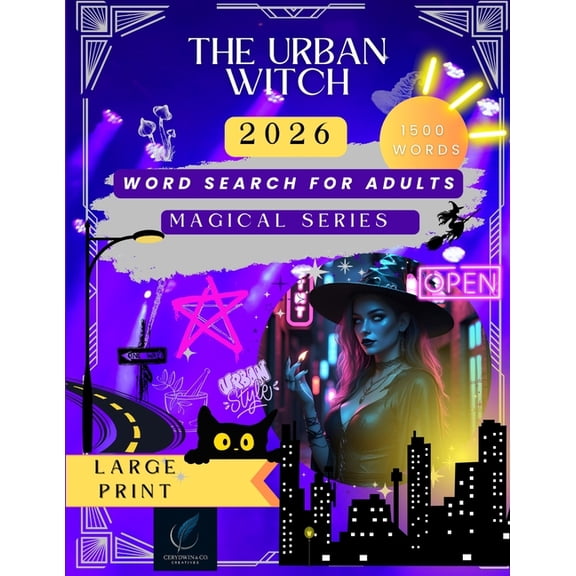 The Urban Witch Word Search, (Paperback)