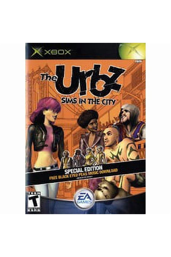 Pre-Owned The Urbz Sims in the City, by Electronic Arts, Xbox, Simulation, Parental Controls, Video Game