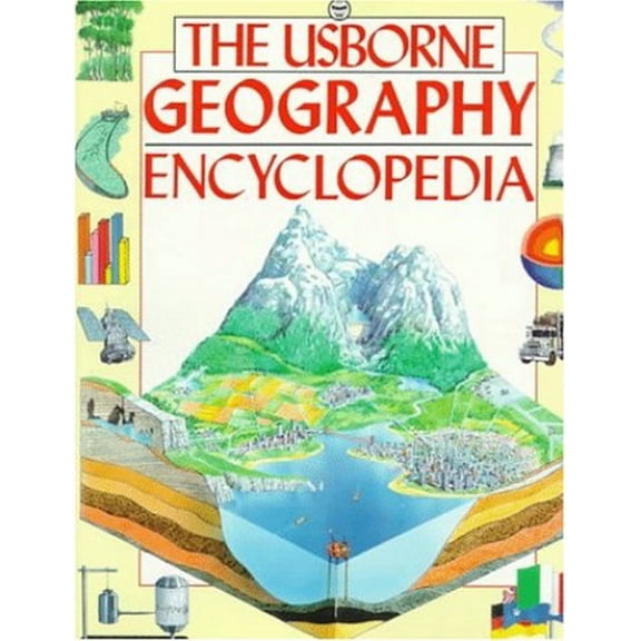 Pre-Owned The Usborne Geography Encyclopedia Paperback - USED
