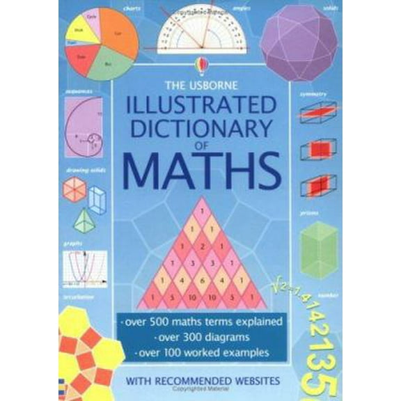 Pre-Owned The Usborne Illustrated Dictionary of Maths (Paperback) 0746051573 9780746051573