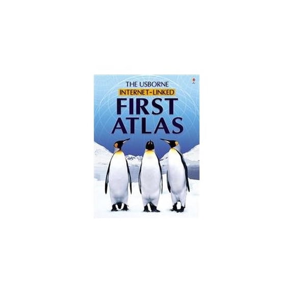 Pre-Owned The Usborne Internet-Linked First Atlas (Hardcover) 0746053452 9780746053454