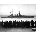 thumbnail image 1 of The Uss Arizona Passing 96Th St. Pier In Great Naval Review At New York City. Ca. 1918. History, 1 of 2